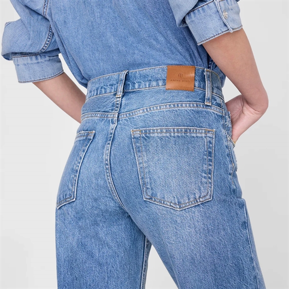 Anine Bing Hugh Jeans, Panama Blue 